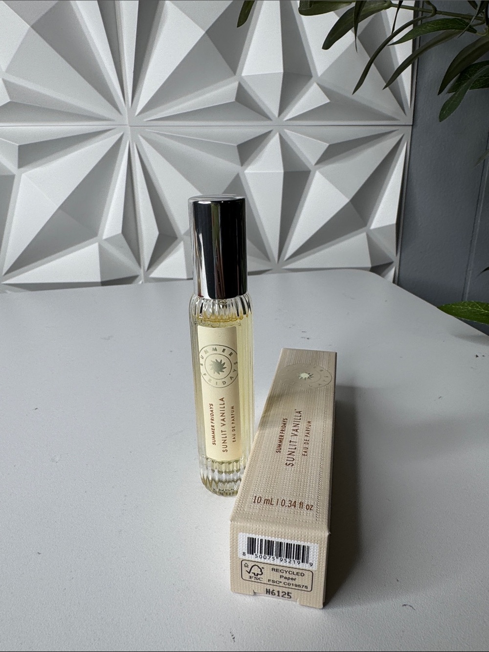 Summer Fridays Sunlit Vanilla Perfume Travel Size